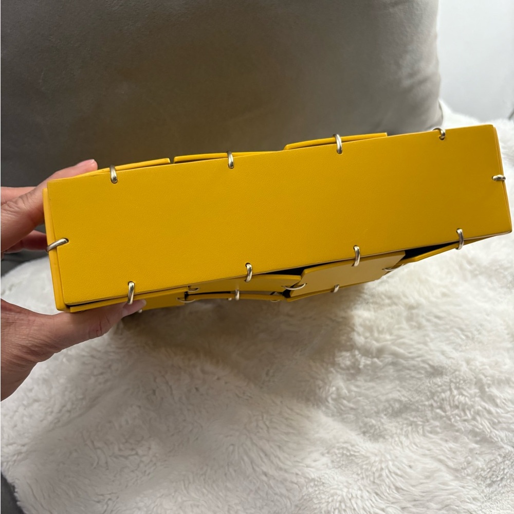 Kate Spade Mustard Woven Shoulder Bag - Picture 9 of 14